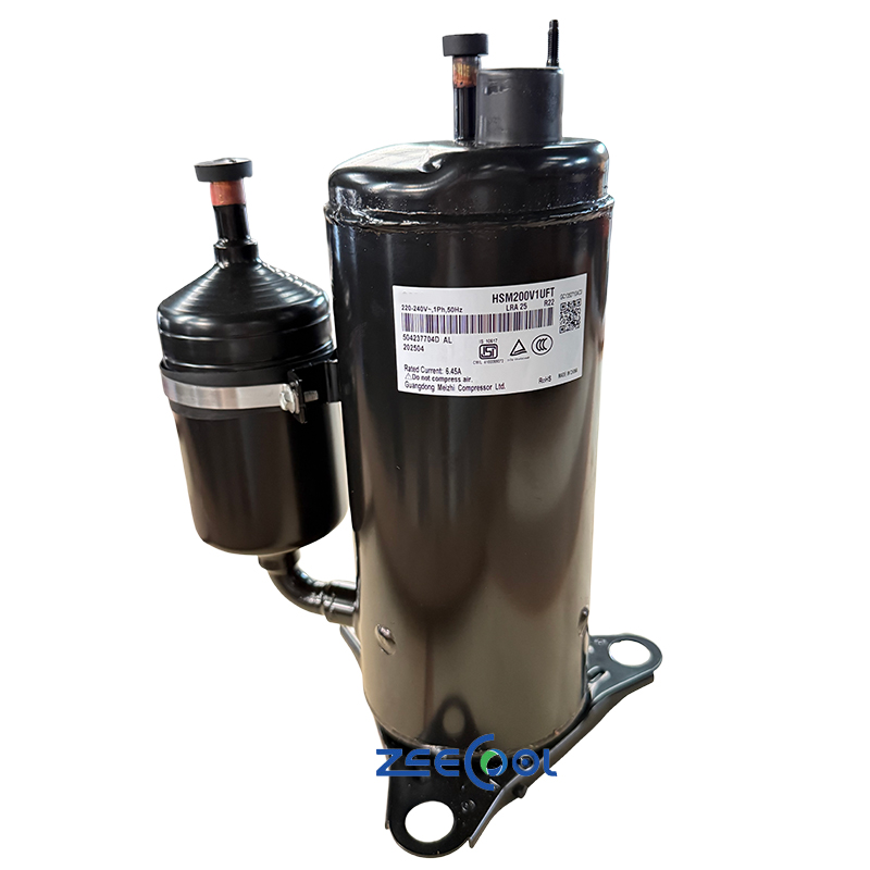 GMCC Rotary Compressor HSM200V1UFT Fixed-Speed Compressor 220-240V 50Hz R22 Refrigeration Compressor