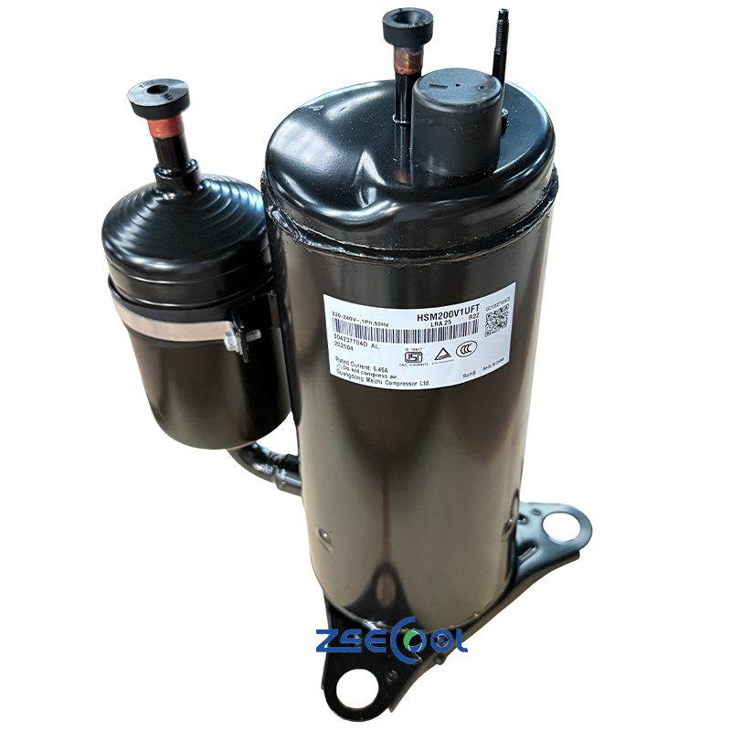 GMCC Rotary Compressor HSM200V1UFT Fixed-Speed Compressor 220-240V 50Hz R22 Refrigeration Compressor