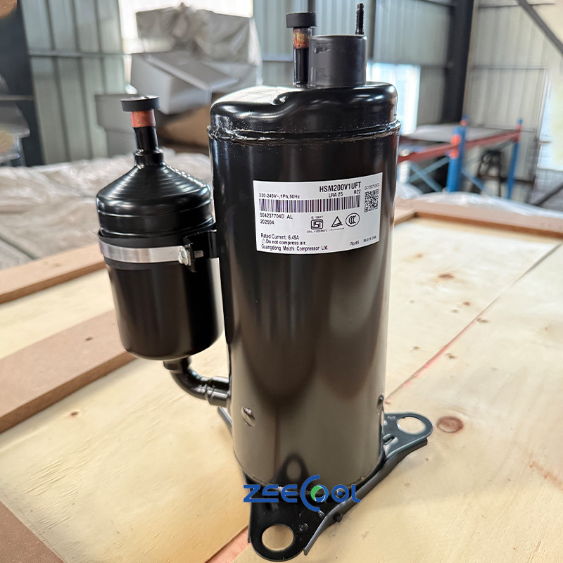 GMCC Rotary Compressor HSM200V1UFT Fixed-Speed Compressor 220-240V 50Hz R22 Refrigeration Compressor