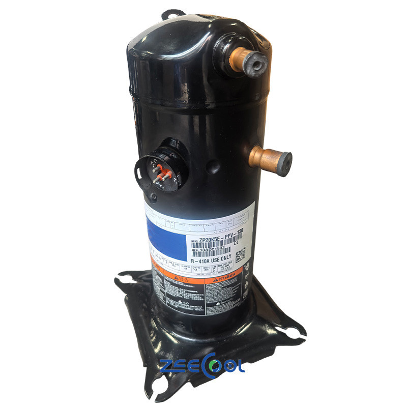 ZP20K5E-PFV-130 (1) Copeland Scroll Refrigeration Compressor ZP20K5E-PFV-130 ZP20KFE-PFV-130 ZP20K5E-PFV-830 ZP20K5E-PFV-800 ZP22KME-PFZ-582 R410A Air Conditioner & Heat Pump Outdoor Unit