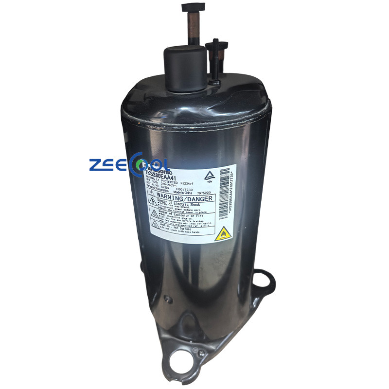 Panasonic Rotary Refrigeration Compressor 1KS280EAA41 1KS320EAA41 1KS360EAA41 1PH 220-240V~ R1234yf for Vehicle Air Conditioning & Industrial Cooling Unit