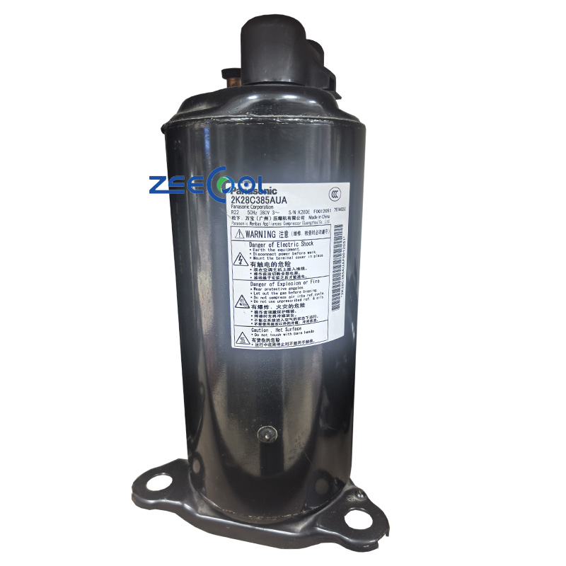 Panasonic Rotary Refrigeration Compressor 2K22S385AUA 2K23S385AUA 2K28C385AUA Air Conditioner Part 3PH 380V R22