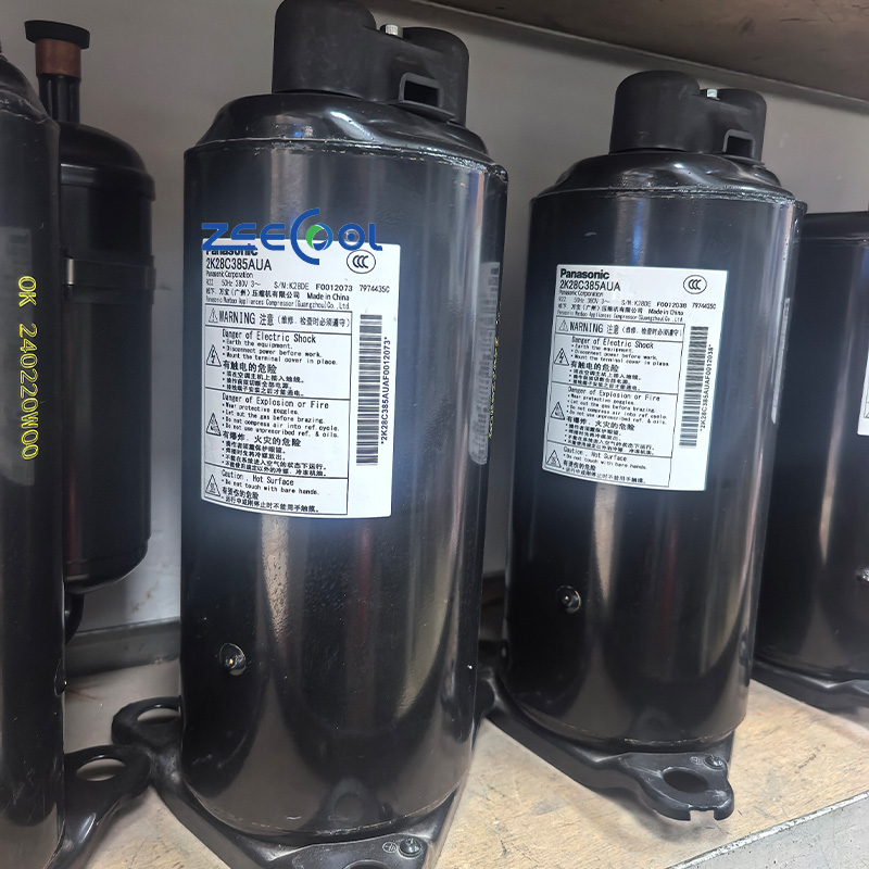 Panasonic Rotary Refrigeration Compressor 2K22S385AUA 2K23S385AUA 2K28C385AUA Air Conditioner Part 3PH 380V R22
