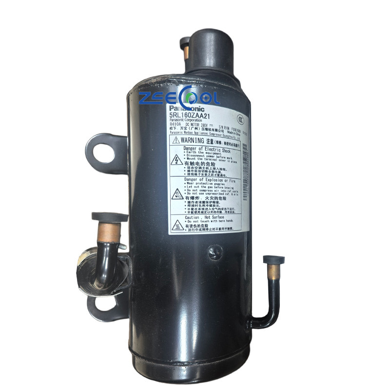 3 High Quality 5RL160ZAA21 Horizontal Rotary Compressor Air Conditioner Refrigeration Equipment 280V DC R410 Refrigeration Compressor