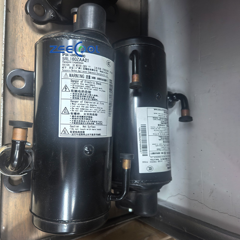 6 High Quality 5RL160ZAA21 Horizontal Rotary Compressor Air Conditioner Refrigeration Equipment 280V DC R410 Refrigeration Compressor