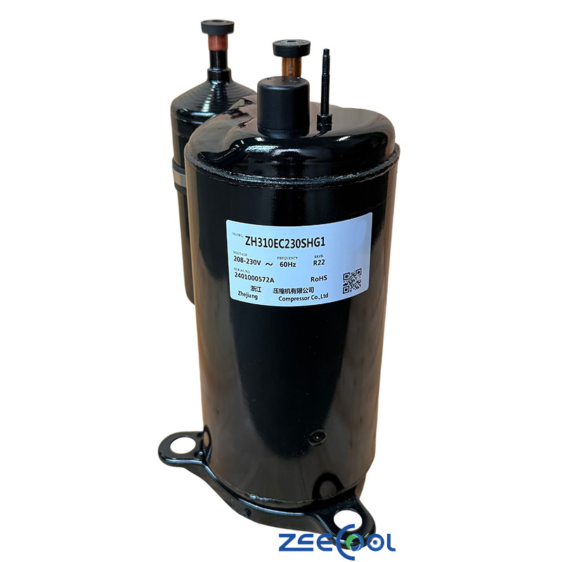 JH Rotary Refrigeration Compressor ZH310EC230SHG1 R22 208-230V 60Hz Air Conditioner & Heat Pump