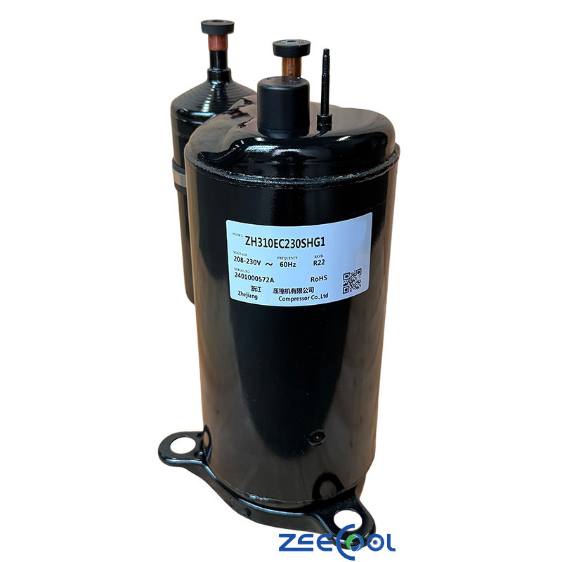 JH Rotary Refrigeration Compressor ZH310EC230SHG1 R22 208-230V 60Hz Air Conditioner & Heat Pump