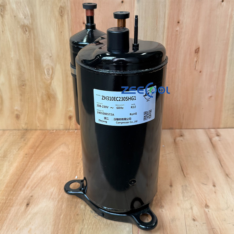 JH Rotary Refrigeration Compressor ZH310EC230SHG1 R22 208-230V 60Hz Air Conditioner & Heat Pump