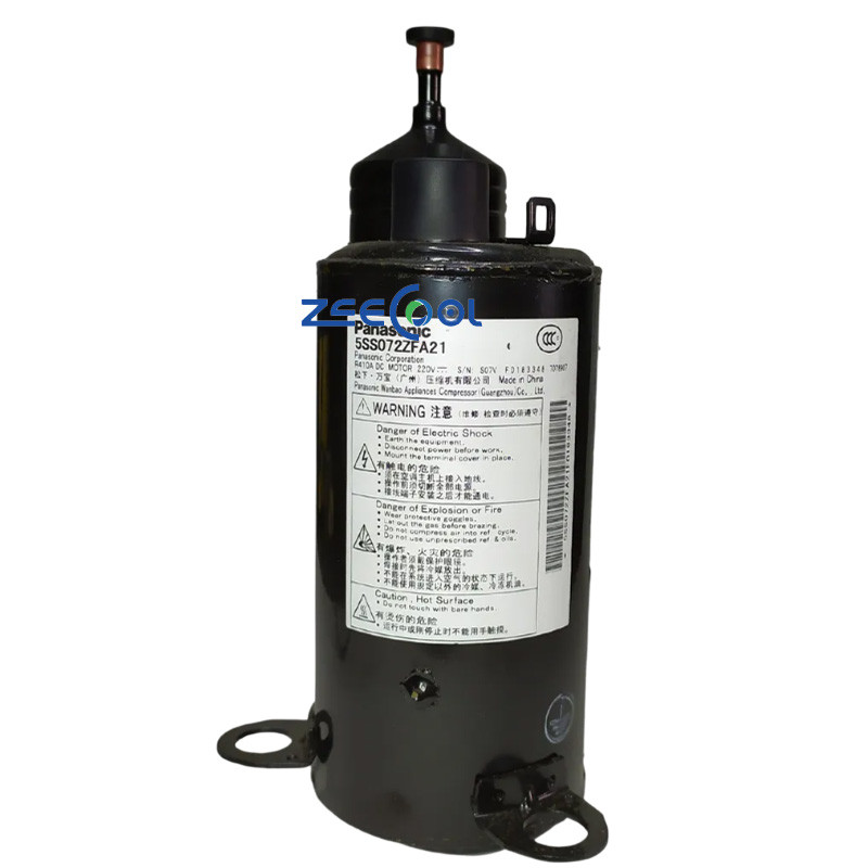 4 Panasonic Rotary Refrigeration Compressor 5SS072ZCA21 5SS072ZFA21 5SS072ZHA01 5SS072ZGA21 5SS072XGA21 220V R410a Air conditioner heat pump