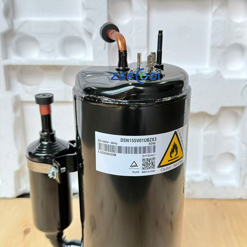4 GMCC Rotary Compressor DSN155V01UBZX3 DSN165V01UBZX3 air Conditioning Compressor Heat Pump Water Heater Compressor R290