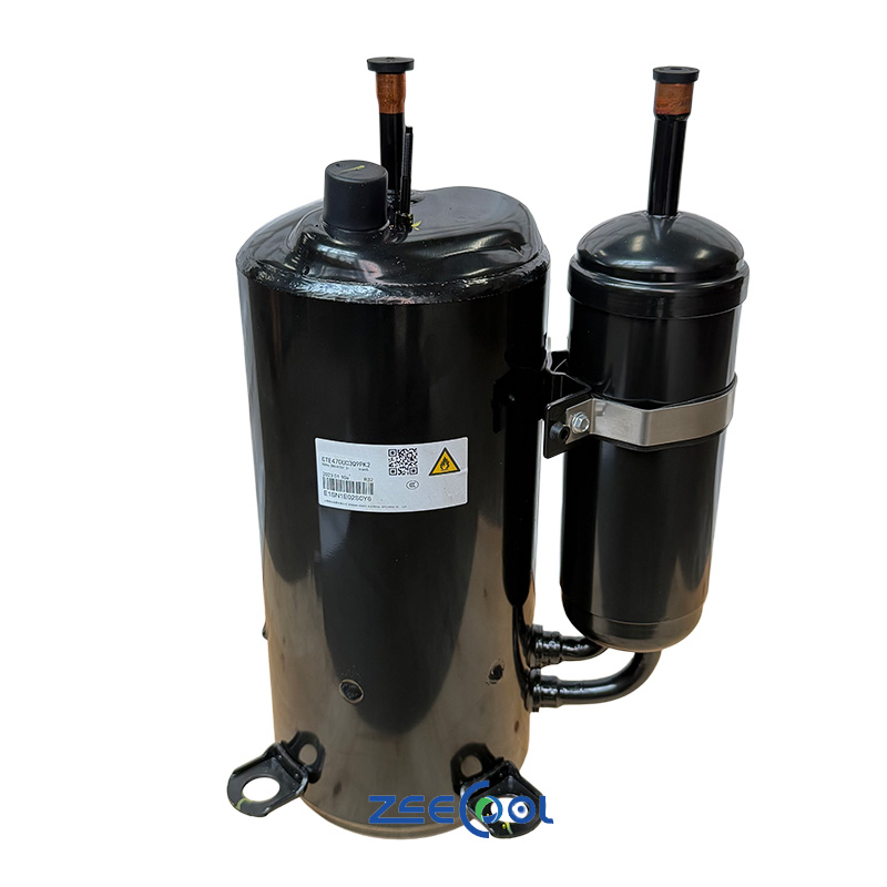 HIGHLY Rotary Refrigeration Compressor GTE470UC3Q9PK2 GTE498UC3Q9PK1 GTE590UC3Q9RK R32 Air Source Heat Pump