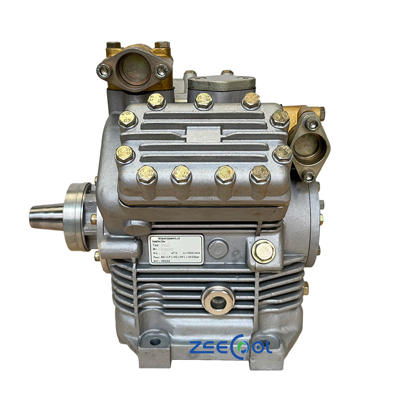KINGBO 4-cylinder Open Type Bus air Conditioning Piston Compressor 4FV650 KB-4FV Truck / Car Bus Air Conditioner