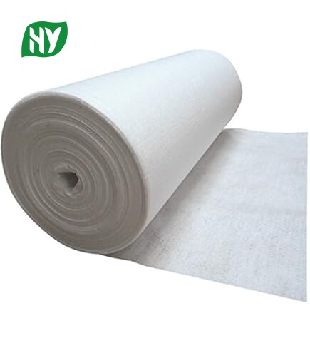 Short fiber needle punched nonwoven geotextile