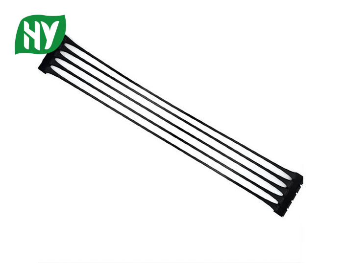 Uniaxial plastic geogrid