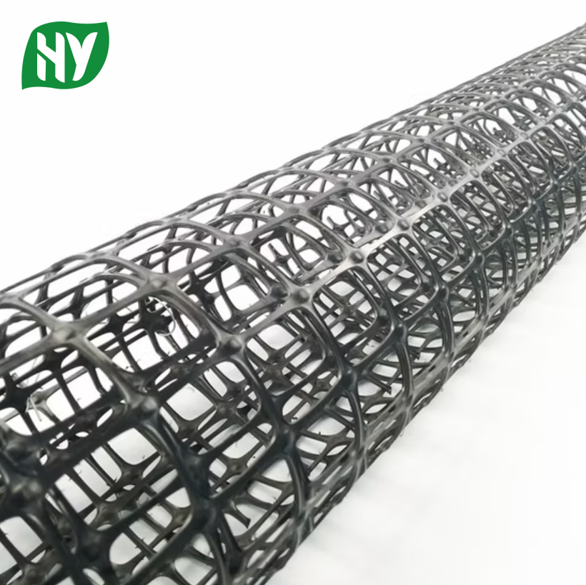 Biaxial plastic geogrid