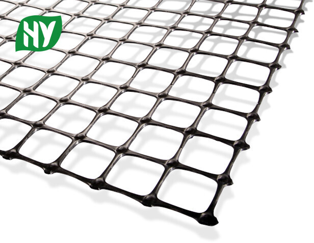 Biaxial plastic geogrid
