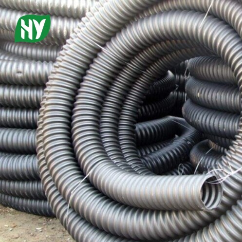 HDPE carbon corrugated pipe