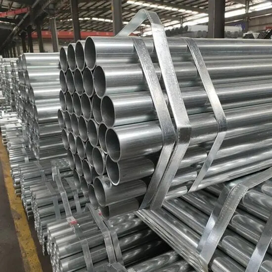 Tubo redondo de acero galvanizado Q235