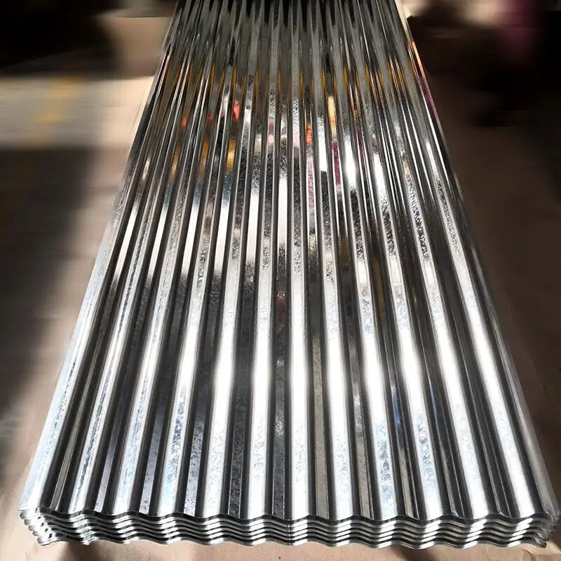 DX53D+Z/DX54D+Z Chapa ondulada galvanizada