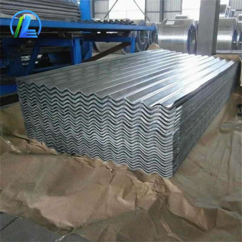 Galvanized corrugated board