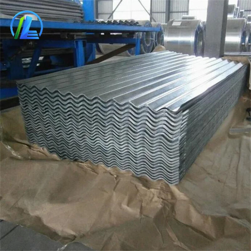 Galvanized corrugated board