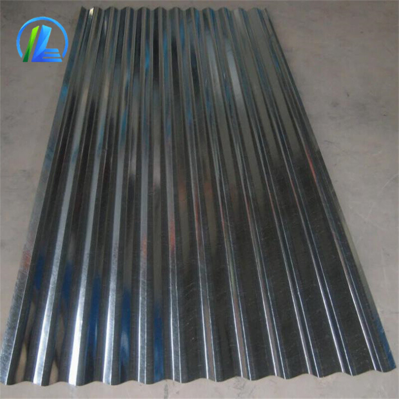 Galvanized corrugated board