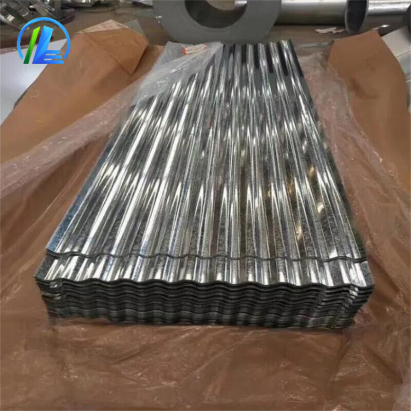 Galvanized corrugated board