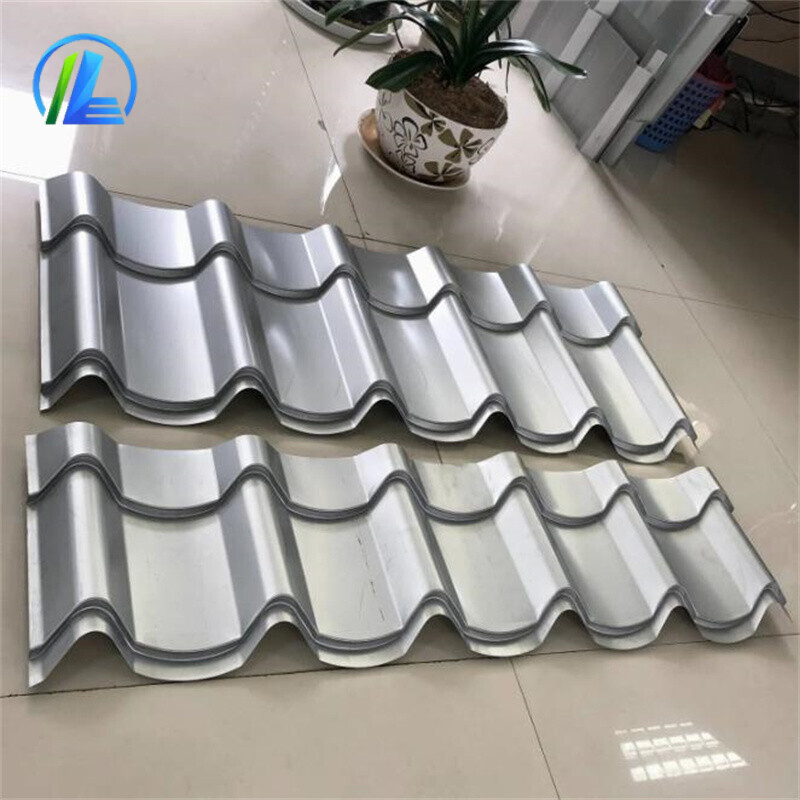 Aluminum-plated roof corrugated panels
