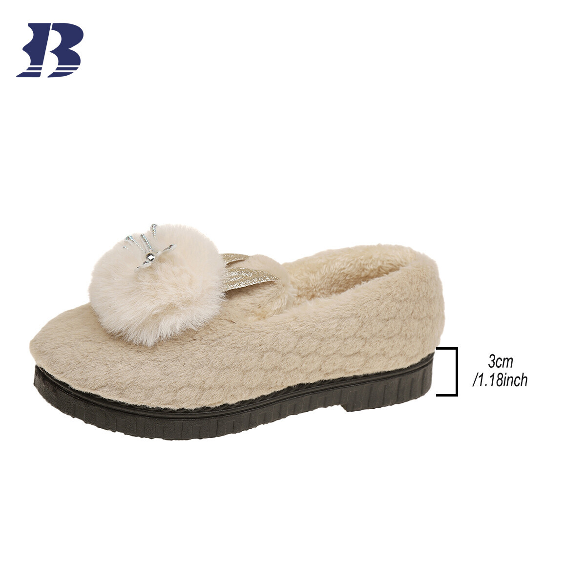 Furry Shoes can be customized