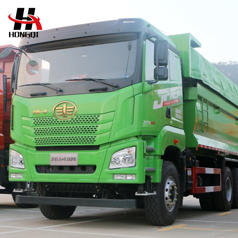 Low Price FAW JH6 6X4 10 Wheels 375HP Dump Tipper Truck for Sale