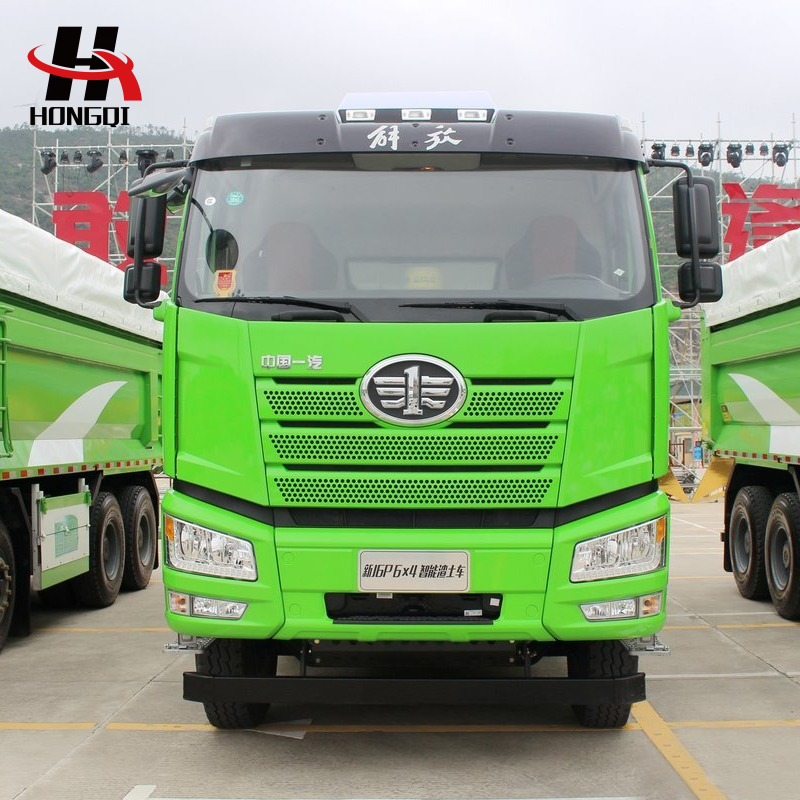 New and Uesd Dump Truck 6X4 FAW J6p 390HP with Made in China