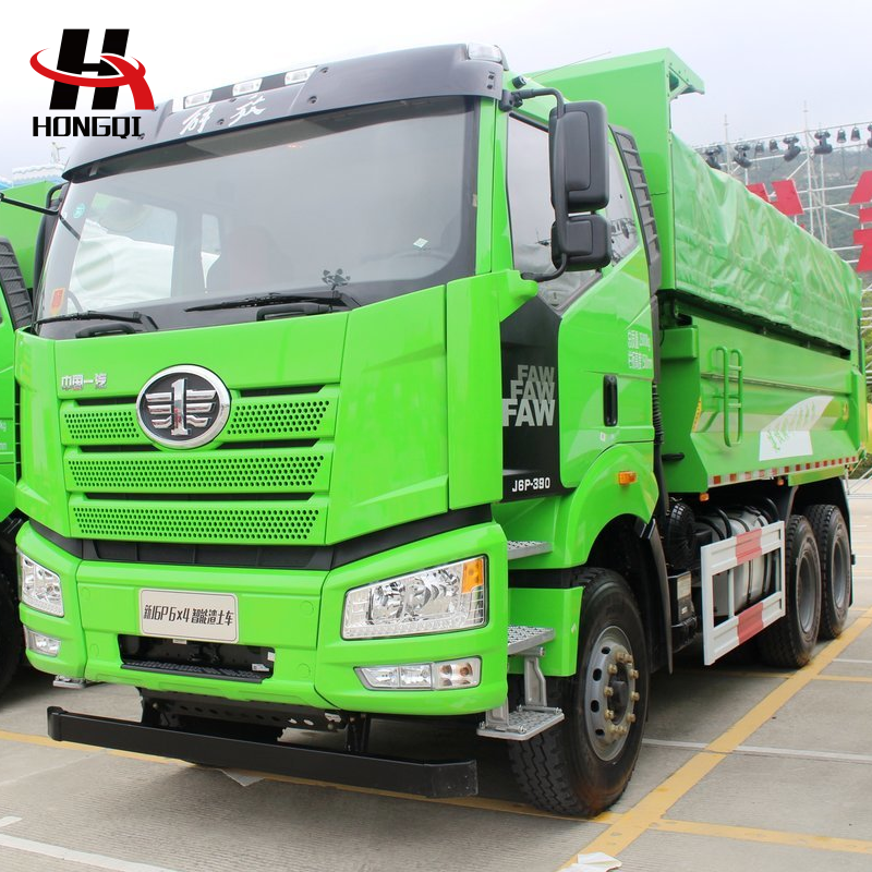 New and Uesd Dump Truck 6X4 FAW J6p 390HP with Made in China