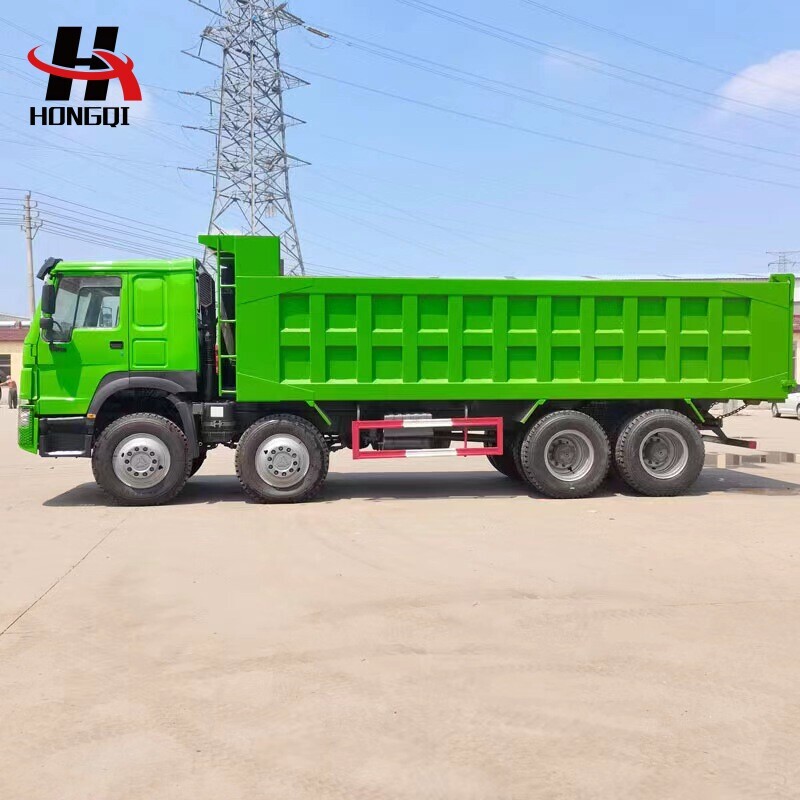 SINOTRUK HOWO 375HP 8x4 12 wheels Dump Truck Loading 50 tons Dump Truck