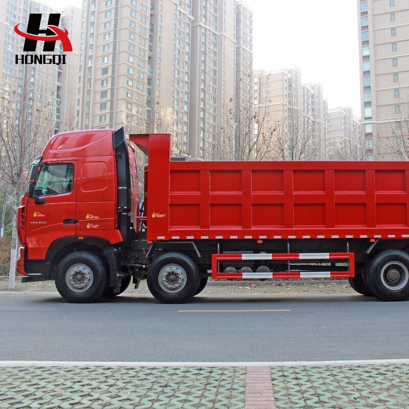 SINOTRUK HOWO T7H 540HP Heavy Duty Truck 8x4 8.5m Dump Truck