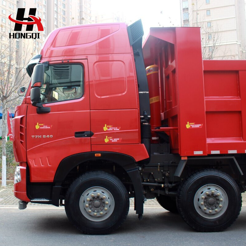SINOTRUK HOWO T7H 540HP Heavy Duty Truck 8x4 8.5m Dump Truck