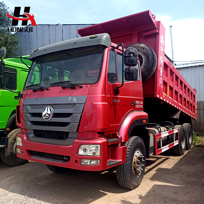 Used Sinotruk Hohan J5G Heavy Truck 340 HP 6X4 Dump Truck