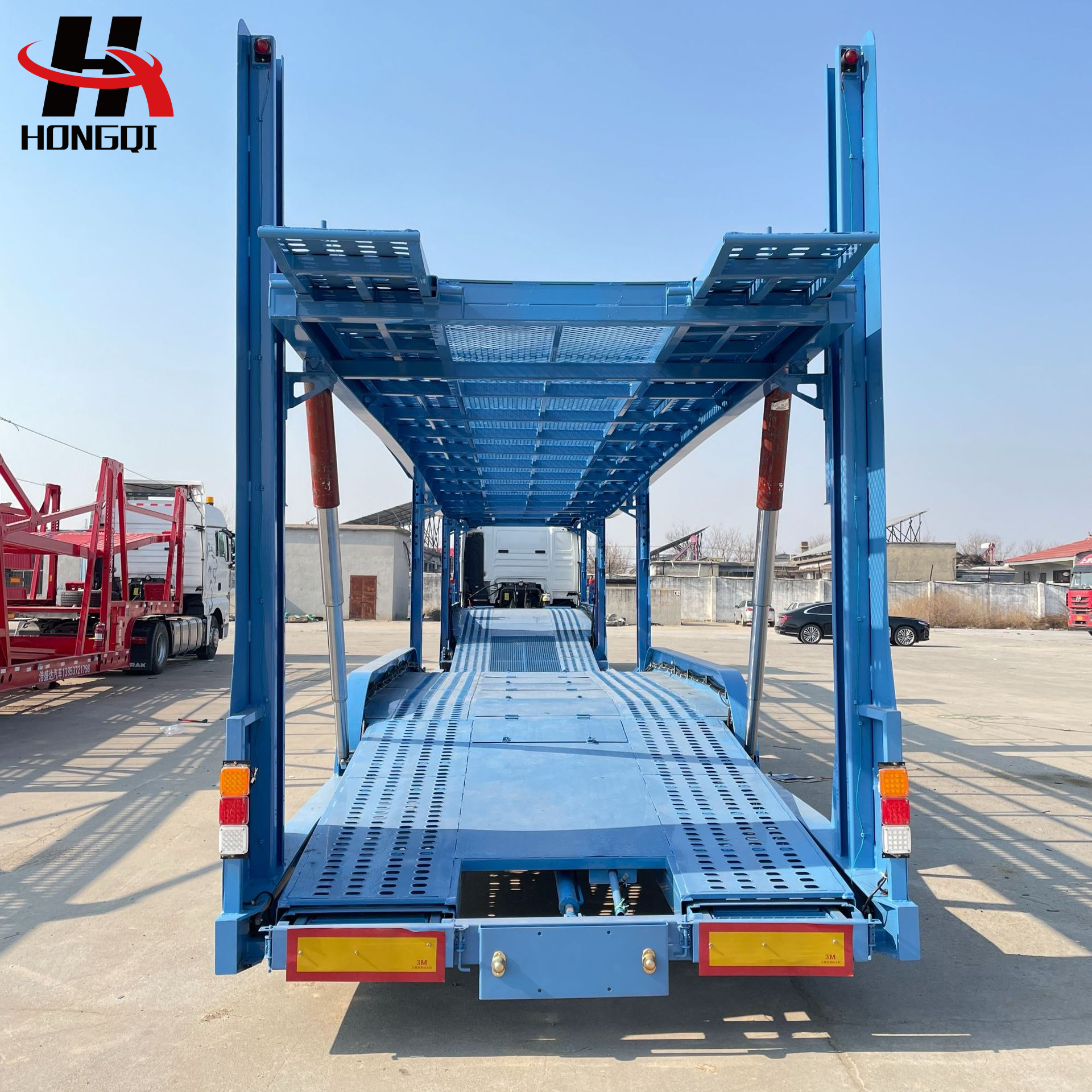 2 Axle Car Carrier Trailer
