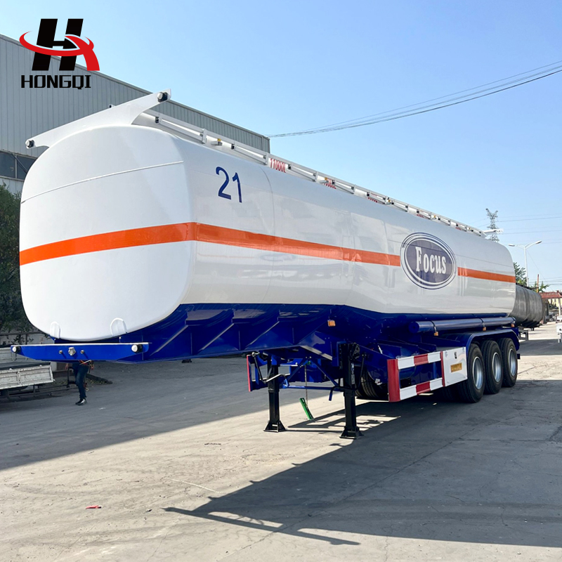 Tri Axle Oil Tanker Semi Trailer