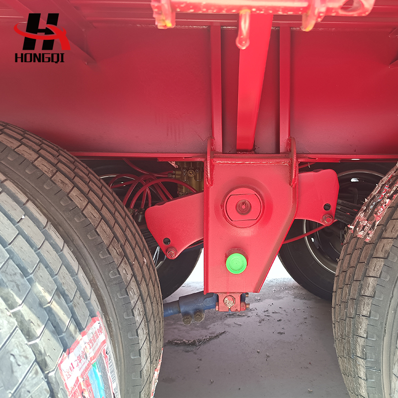 3 Axle Side Curtain Semi Trailer