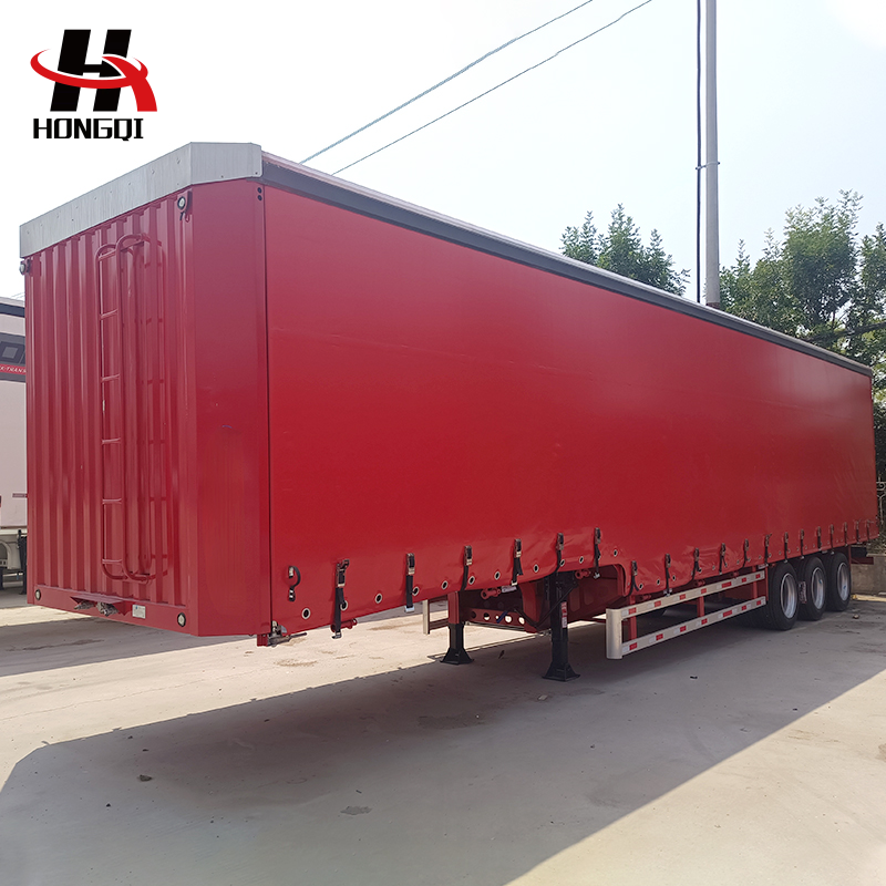 Corn Transport Curtain Side SemiTrailer