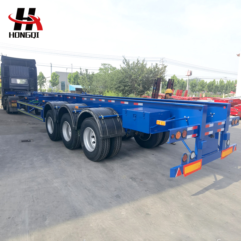 3 Axle Skeleton Semi Trailer