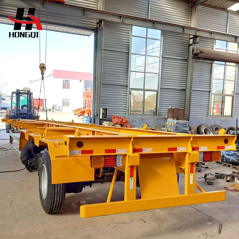 3 Axle Skeleton Semi Trailer