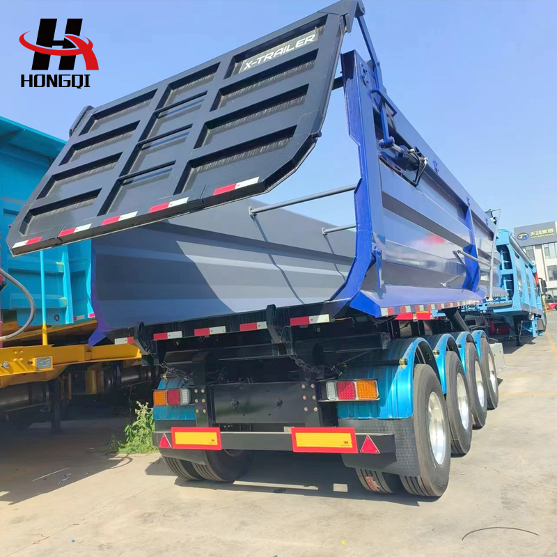 4 Axle U Shape Tipper Trailer