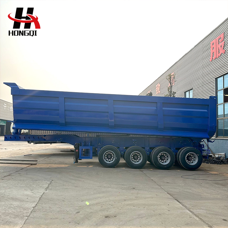4 Axle U Shape Tipper Trailer