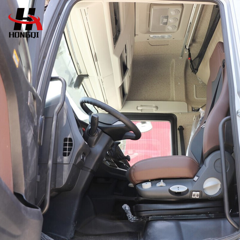 Used Faw J7 heavy truck 600 hp 6X4 LNG automatic gear tractor