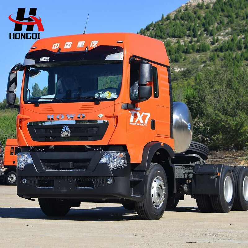 HOWO TX7 Heavy truck 480hp 6X4 LNG tractor