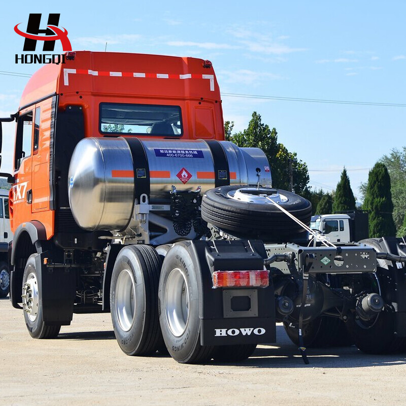 HOWO TX7 Heavy truck 480hp 6X4 LNG tractor