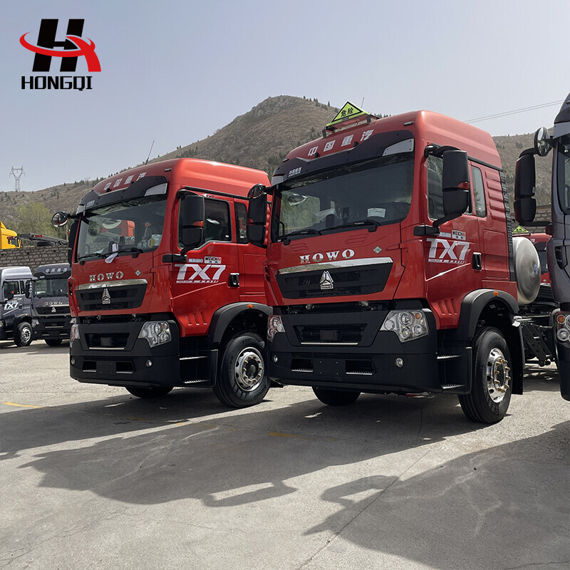 HOWO TX7 Heavy truck 480hp 6X4 LNG tractor
