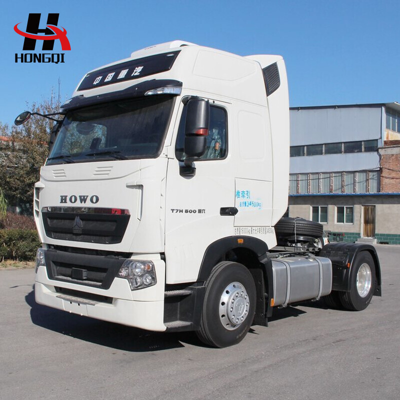 Used HOWO T7h 4X2 500 HP Tractor Truck