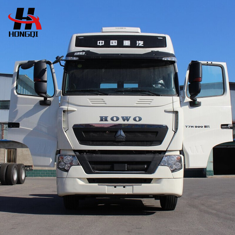 Used HOWO T7h 4X2 500 HP Tractor Truck